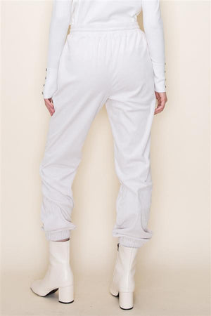 Corduroy Drawstring Sweatpants