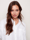 Loose Poplin Shirt - White